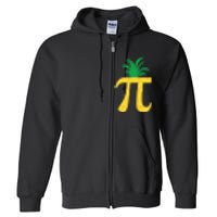 Pi Day Pineapple Full Zip Hoodie