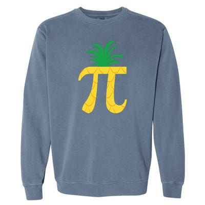 Pi Day Pineapple Garment-Dyed Sweatshirt