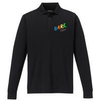 Program DAREs Performance Long Sleeve Polo