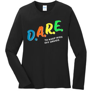 Program DAREs Ladies Long Sleeve Shirt