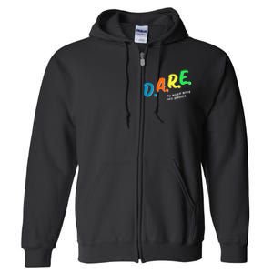 Program DAREs Full Zip Hoodie