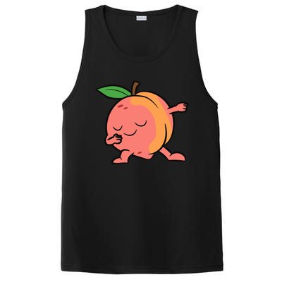 Peach Dabbing Peach Fruit Love Peaches PosiCharge Competitor Tank