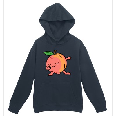 Peach Dabbing Peach Fruit Love Peaches Urban Pullover Hoodie