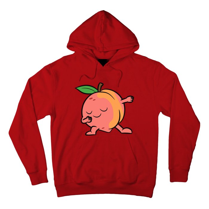 Peach Dabbing Peach Fruit Love Peaches Hoodie