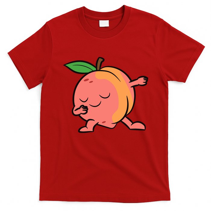 Peach Dabbing Peach Fruit Love Peaches T-Shirt