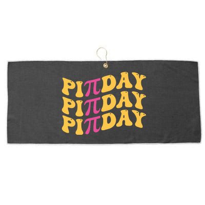 Pi Day Large Microfiber Waffle Golf Towel