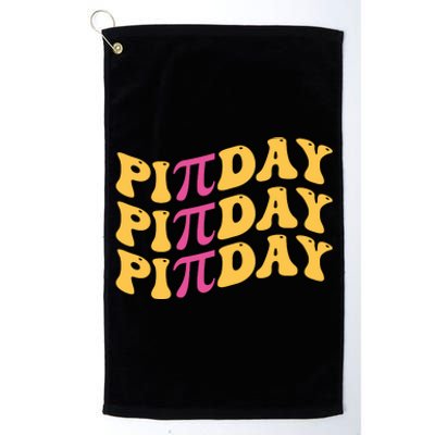 Pi Day Platinum Collection Golf Towel