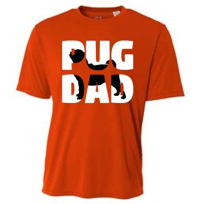 Pug Dad Pug Gift Father Dog Dad Tee Cooling Performance Crew T-Shirt