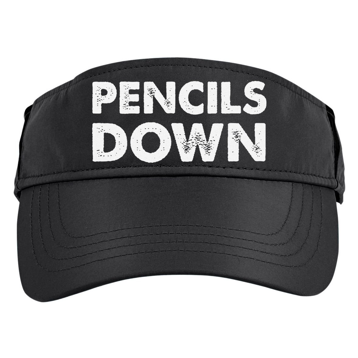 Pencils down Adult Drive Performance Visor