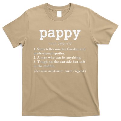 Pappy Definition Papa Grandpa Fathers Day Present T-Shirt