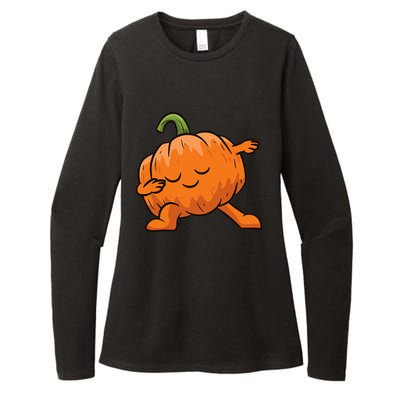 Pumpkin Dabbing Pumpkin Vegetable Pumpkins Womens CVC Long Sleeve Shirt