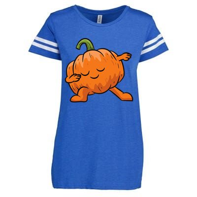 Pumpkin Dabbing Pumpkin Vegetable Pumpkins Enza Ladies Jersey Football T-Shirt