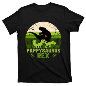 Pappy Dinosaur Pappysaurus 3 Three Xmas Christmas T-Shirt