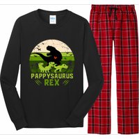 Pappy Dinosaur Pappysaurus 3 Three Xmas Christmas Long Sleeve Pajama Set