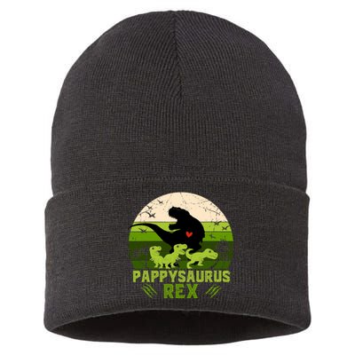 Pappy Dinosaur Pappysaurus 3 Three Xmas Christmas Sustainable Knit Beanie