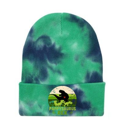 Pappy Dinosaur Pappysaurus 3 Three Xmas Christmas Tie Dye 12in Knit Beanie