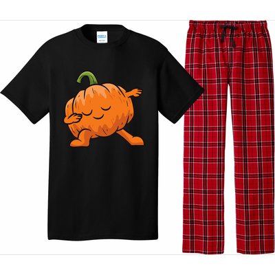 Pumpkin Dabbing Pumpkin Vegetable Pumpkins Pajama Set