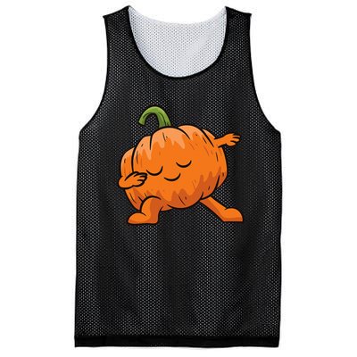 Pumpkin Dabbing Pumpkin Vegetable Pumpkins Mesh Reversible Basketball Jersey Tank