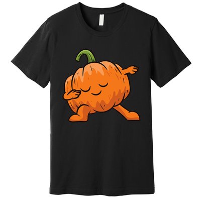 Pumpkin Dabbing Pumpkin Vegetable Pumpkins Premium T-Shirt