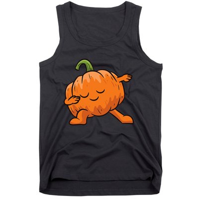 Pumpkin Dabbing Pumpkin Vegetable Pumpkins Tank Top