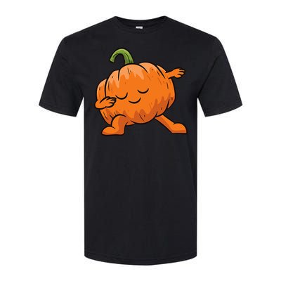 Pumpkin Dabbing Pumpkin Vegetable Pumpkins Softstyle CVC T-Shirt