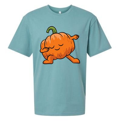 Pumpkin Dabbing Pumpkin Vegetable Pumpkins Sueded Cloud Jersey T-Shirt