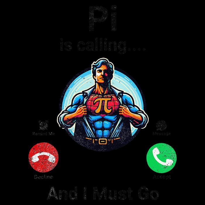Pi Day Pi Is Calling And I Must Go .Png Daily Commute Backpack