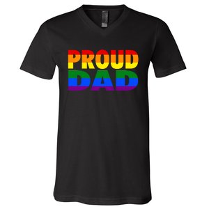 PROUD DAD V-Neck T-Shirt