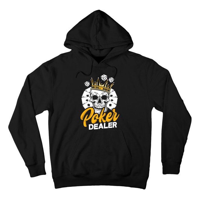 Poker Dealer Poker Player Funny Poker Premium Hoodie