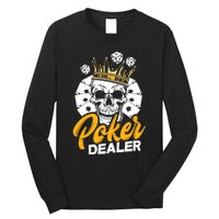 Poker Dealer Poker Player Funny Poker Premium Long Sleeve Shirt