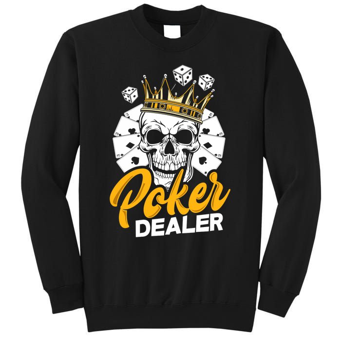 Poker Dealer Poker Player Funny Poker Premium Sweatshirt