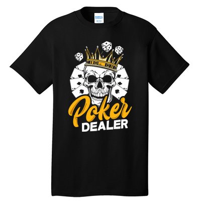 Poker Dealer Poker Player Funny Poker Premium Tall T-Shirt