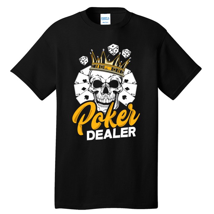 Poker Dealer Poker Player Funny Poker Premium Tall T-Shirt