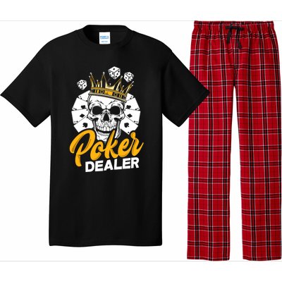 Poker Dealer Poker Player Funny Poker Premium Pajama Set