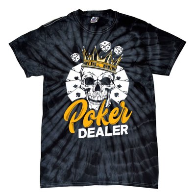 Poker Dealer Poker Player Funny Poker Premium Tie-Dye T-Shirt