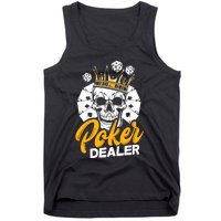 Poker Dealer Poker Player Funny Poker Premium Tank Top