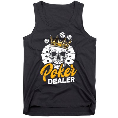 Poker Dealer Poker Player Funny Poker Premium Tank Top