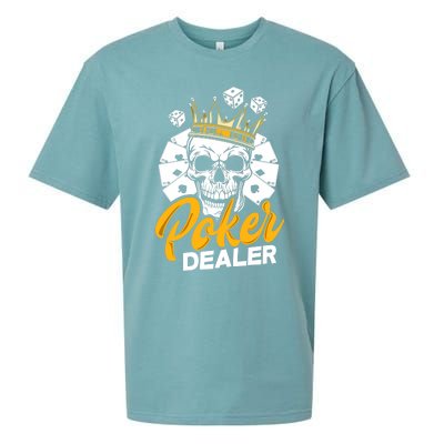 Poker Dealer Poker Player Funny Poker Premium Sueded Cloud Jersey T-Shirt