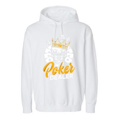 Poker Dealer Poker Player Funny Poker Premium Garment-Dyed Fleece Hoodie