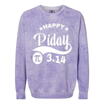 Pi Day Pirate Pi Symbol Graphic Art Math Lover Math Teacher Great Gift Colorblast Crewneck Sweatshirt