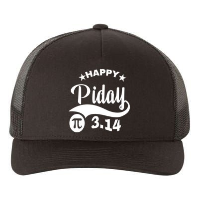Pi Day Pirate Pi Symbol Graphic Art Math Lover Math Teacher Great Gift Yupoong Adult 5-Panel Trucker Hat