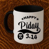 Pi Day Pirate Pi Symbol Graphic Art Math Lover Math Teacher Great Gift Mug