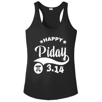 Pi Day Pirate Pi Symbol Graphic Art Math Lover Math Teacher Great Gift Ladies PosiCharge Competitor Racerback Tank