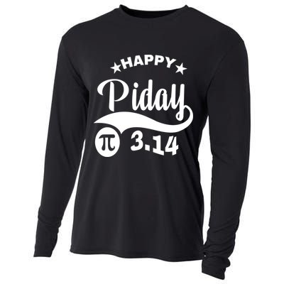 Pi Day Pirate Pi Symbol Graphic Art Math Lover Math Teacher Great Gift Cooling Performance Long Sleeve Crew