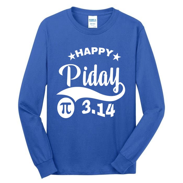 Pi Day Pirate Pi Symbol Graphic Art Math Lover Math Teacher Great Gift Tall Long Sleeve T-Shirt