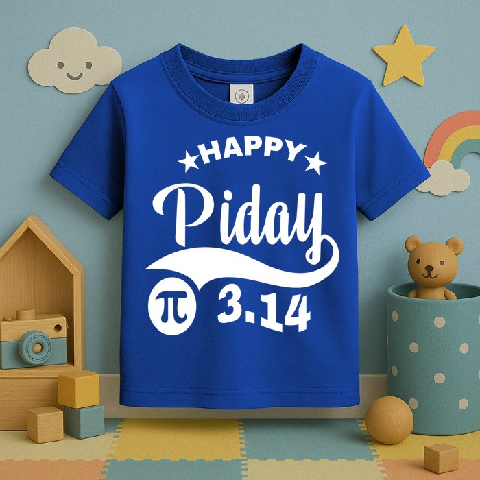 Pi Day Pirate Pi Symbol Graphic Art Math Lover Math Teacher Great Gift Toddler T-Shirt