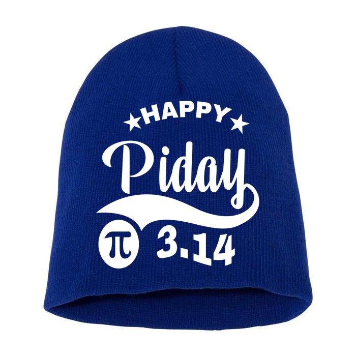 Pi Day Pirate Pi Symbol Graphic Art Math Lover Math Teacher Great Gift Short Acrylic Beanie