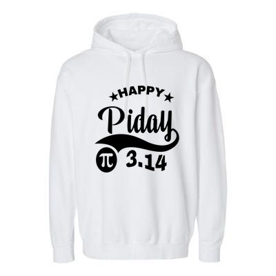 Pi Day Pirate Pi Symbol Graphic Art Math Lover Math Teacher Great Gift Garment-Dyed Fleece Hoodie