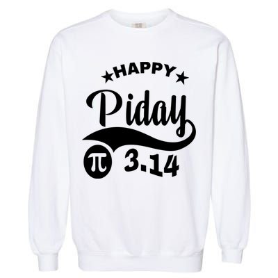 Pi Day Pirate Pi Symbol Graphic Art Math Lover Math Teacher Great Gift Garment-Dyed Sweatshirt