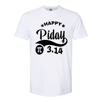 Pi Day Pirate Pi Symbol Graphic Art Math Lover Math Teacher Great Gift Softstyle CVC T-Shirt